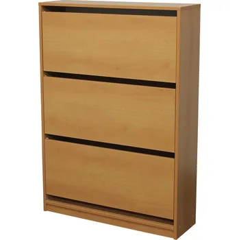 Botník Bradop Botník výklopný trojřadý D008 (Provedení: Dub bordeux)