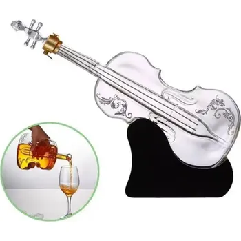 VOG Skleněná karafa housle