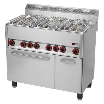 Sporák Plynový sporák s elektrickou troubou REDFOX SPT 90 GLS