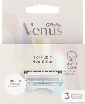 Holítko Gillette Venus Satin Care Náhradní hlavice pro úpravu linie bikin 3 ks