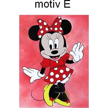 Diamantové malování Mickey a Minnie Diamantové malování - Mickey, Minnie (čtvercové diamanty) Motiv: E, Rozměr: 20x25 cm