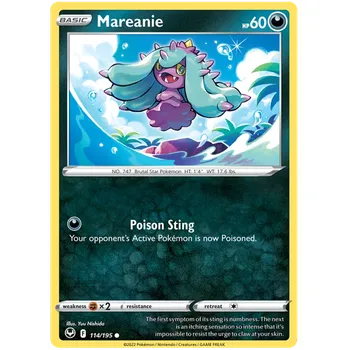 Sběratelská karetní hra Pokémon TCG Mareanie 114/195