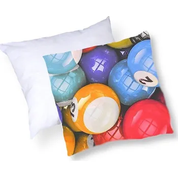Povlečení 3D povláček na polštářek APEX - Koule - SET Polštářek s výplní + Povláček