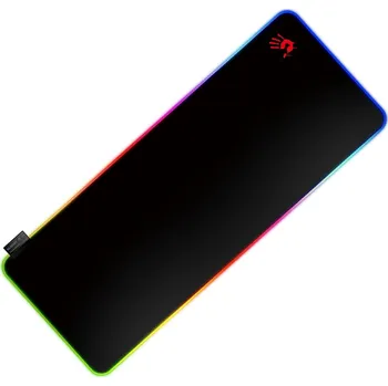 Podložka pod myš A4tech Bloody MP-75N, podsvícená RGB podložka pro herní myš a klávesnici 750×300mm