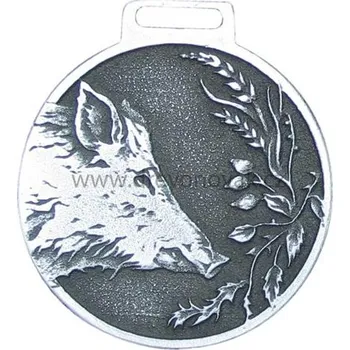 Medaile podle hodnocení CIC prase č.843 - stříbrná medaile prase