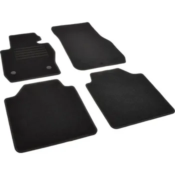 autokoberec Autokoberce textilní přesné černé / černé obšití - BMW 3er (Typ F34) GT Gran Tourismo (2013-2019) 5-sedadel