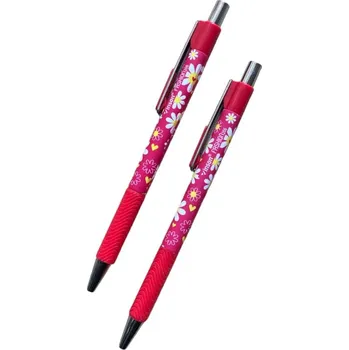 Květinová propiska (1ks) Barva: červená