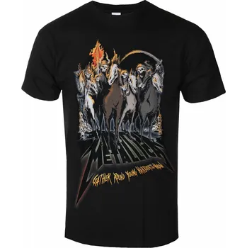 Tričko metal pánské Metallica - 40th Anniversary Horsemen - ROCK OFF - RTMTLTSBHOR METTS53MB - XL