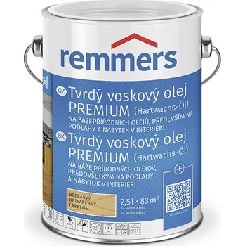barva a nátěr na dřevo Tvrdý voskový olej PREMIUM (Hartwachs-Öl) 2,5 l Pinie