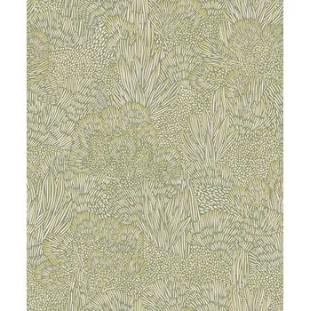 Tapeta Decoprint Zeleno-zlatá vliesová tapeta na zeď, krajina, stromy, BA26063, Brazil, Decoprint, velikost 10,05 x 0,53 m