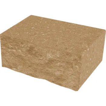 Zahradní obrubník DITON Tvárnice Muráno 14/25 koncový 3/4 kámen 330x250x140 mm písková