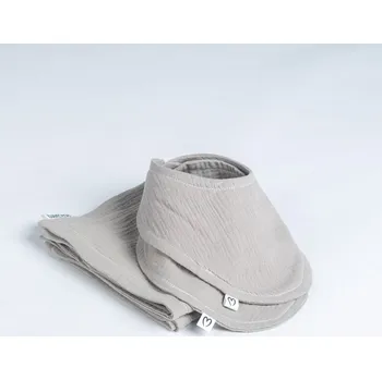 Utěrka Tulimese Slintáček: souprava mušelínová béžová VÝBĚR VARIANTY PROVEDENÍ: SAMOSTATNÁ UTĚRKA 50X70 CM