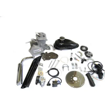 sada pohonu pro kolo Heipe Motorový kit motokolo 80 ccm černý
