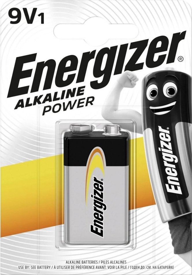 Baterie Energizer Power 6LR61 9 V alkalická