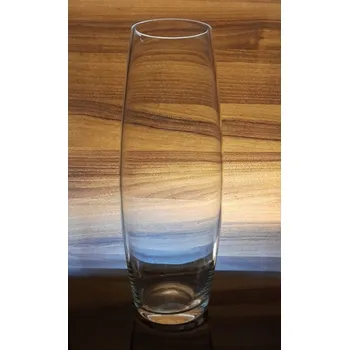 Váza křišťálová váza 26,5cm ručně foukaná