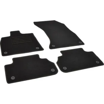 autokoberec Autokoberce textilní přesné černé / černé obšití - Audi Q5 (Typ FY/80A) (2017-2023) 5-sedadel