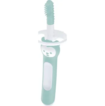 Zubní kartáček MAM Massaging Brush zubní kartáček pro děti 3m+ Turquoise 1 ks