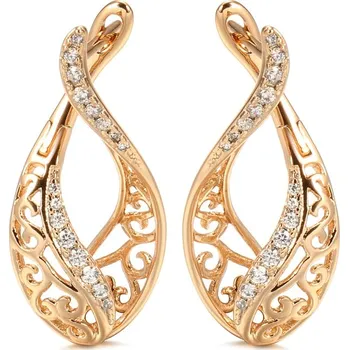 Náušnice Vintage pozlacené náušnice se vzory Velikost: ONE SIZE