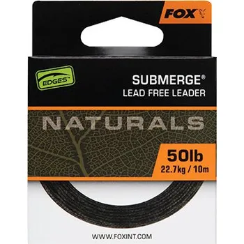FOX - Olověná šňůrka Naturals submerge leader 50lb/22,7kg, 10m