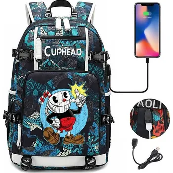 Dětský batoh Dětský vodotěsný batoh s USB nabíjením - 014