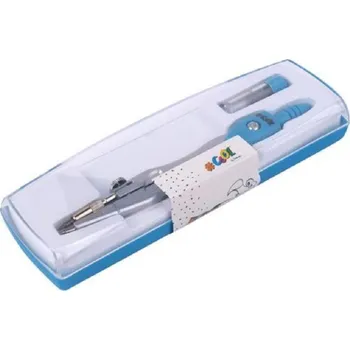 Kružítko Victoria Victoria, Cool by Victoria, kružítko s náhradními tuhami, mix barev, 2 ks Barva: Modrá