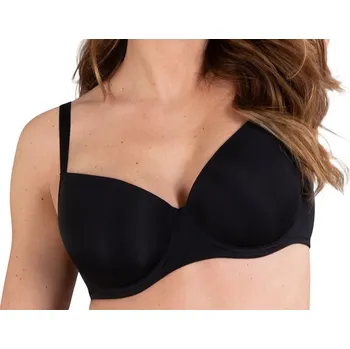 Podprsenka Podprsenka Naturana bezešvá hladká 7495 černá Barva: černá, Velikost: 80B