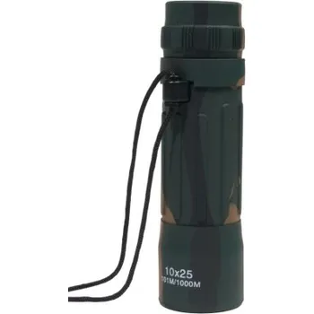 Dalekohled Dalekohled- monokulár, 10x25, US woodland, Mil-Tec