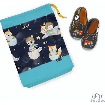 Školní sáček Pytlík na bačkorky MALÝ PRINC