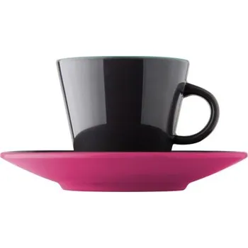 Sada 2 melaminových hrnků na espresso GREY LINE Gimex - různé barvy Barva: Ostružinově růžová