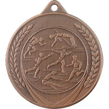 Medaile atletika 50 mm Barva: bronzová