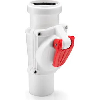 kanalizace KARMAT Zpětná klapka DN50, svislá bílá ZB50-P Biala