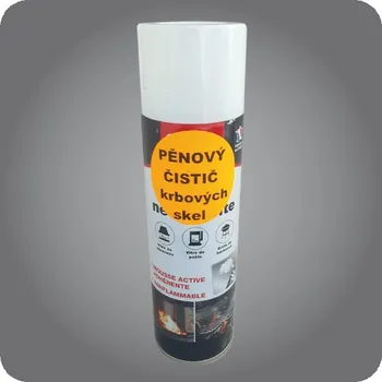 Mr. FIRE Pěnový čistič krbových skel & grilů 400 ml