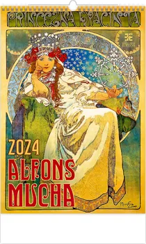 Kalendář Helma365 Nástěnný kalendář N259-24 Alfons Mucha 2024