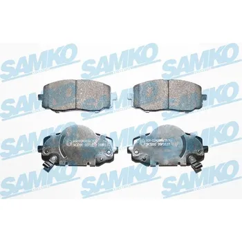 Brzdová destička Sada brzdových destiček, kotoučová brzda SAMKO 5SP1633