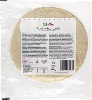Keto dieta KetoMix Proteinová pšeničná tortilla 6x 40 g