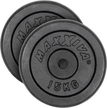 MAXXIVA Sada závaží 2 x 15 kg, litina