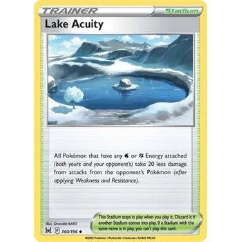 Sběratelská karetní hra Pokémon karta Lake Acuity 160/196 - Lost Origin