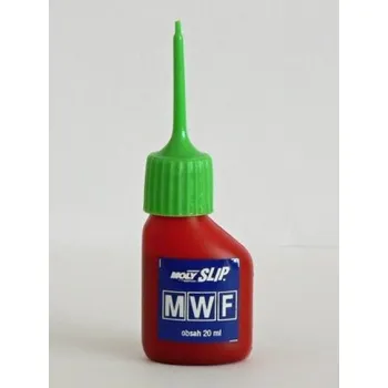 Molyslip MWF, 20ml kapátko (Řezný olej pro těžko obrobitelné materiály)