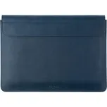 FIXED Oxford kožené pouzdro pro Apple MacBook Pro 15" (2016 a novější), modrá