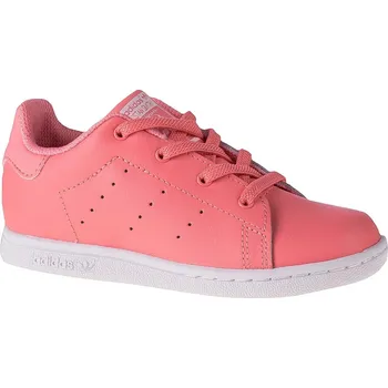 Dívčí obuv Lososové dívčí tenisky adidas Stan Smith EL K EF4928 Velikost: 20