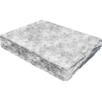 Příslušenství pro plot DITON Stříška plotová Muráno 7/35 250x350x70 mm černo-bílá