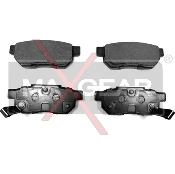Brzdová destička Sada brzdových destiček HONDA zadní CIVIC 97- UK CRX ROVER 200 400 25 45 986461131 MAXGEAR