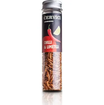 Sušená potravina Sens Kořenění Červíci Chilli & Limetka 15g