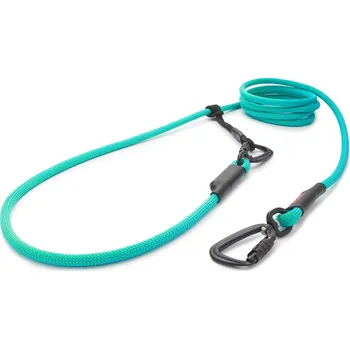Vodítko pro psa Tamer Lanové vodítko EASYLONG TWIST | Střední pes | tyrkysové - 433 Délka: 2,5 m