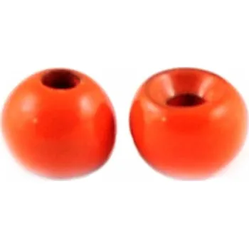 Tungstenové kuličky Knapek Hooks COLOR Regular Fluo oranžová 2,0 mm, 10 pcs