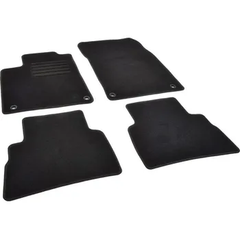 autokoberec Autokoberce textilní přesné černé / černé obšití - Suzuki Kizashi (2009-2016) 5-sedadel