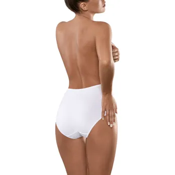 Oblečení a móda Dámské kalhotky 147 white - BABELL Bílá M