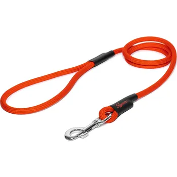 Vodítko pro psa Tamer Lanové vodítko KLASIK | Velký pes | oranžové - 075 Délka: 175 cm