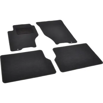 autokoberec Autokoberce textilní přesné černé / černé obšití - Kia Sorento I (Typ JC/BL) (2002-2009) 5-sedadel