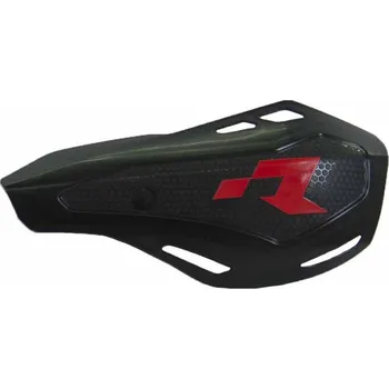 Chránič ruky pro motocykl Kryty páček HP1, RTECH (černé, vč. montážní sady)
